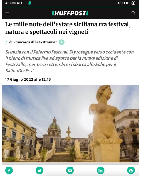 CAPITOLO PRIMO – HUFFINGTON POST – GIUGNO 2022