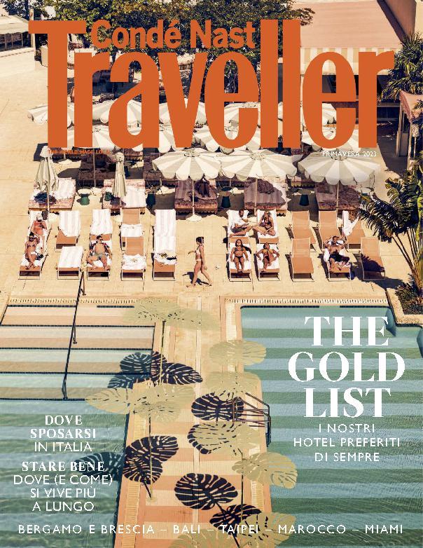 conde nast traveller italia cover march issue - piazza - communication agency Milan